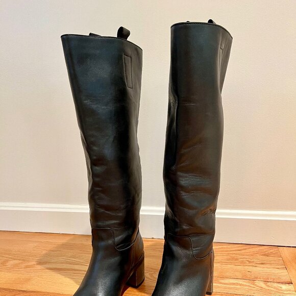 Free People Tabby Tall Boot - Black - Picture 3 of 10